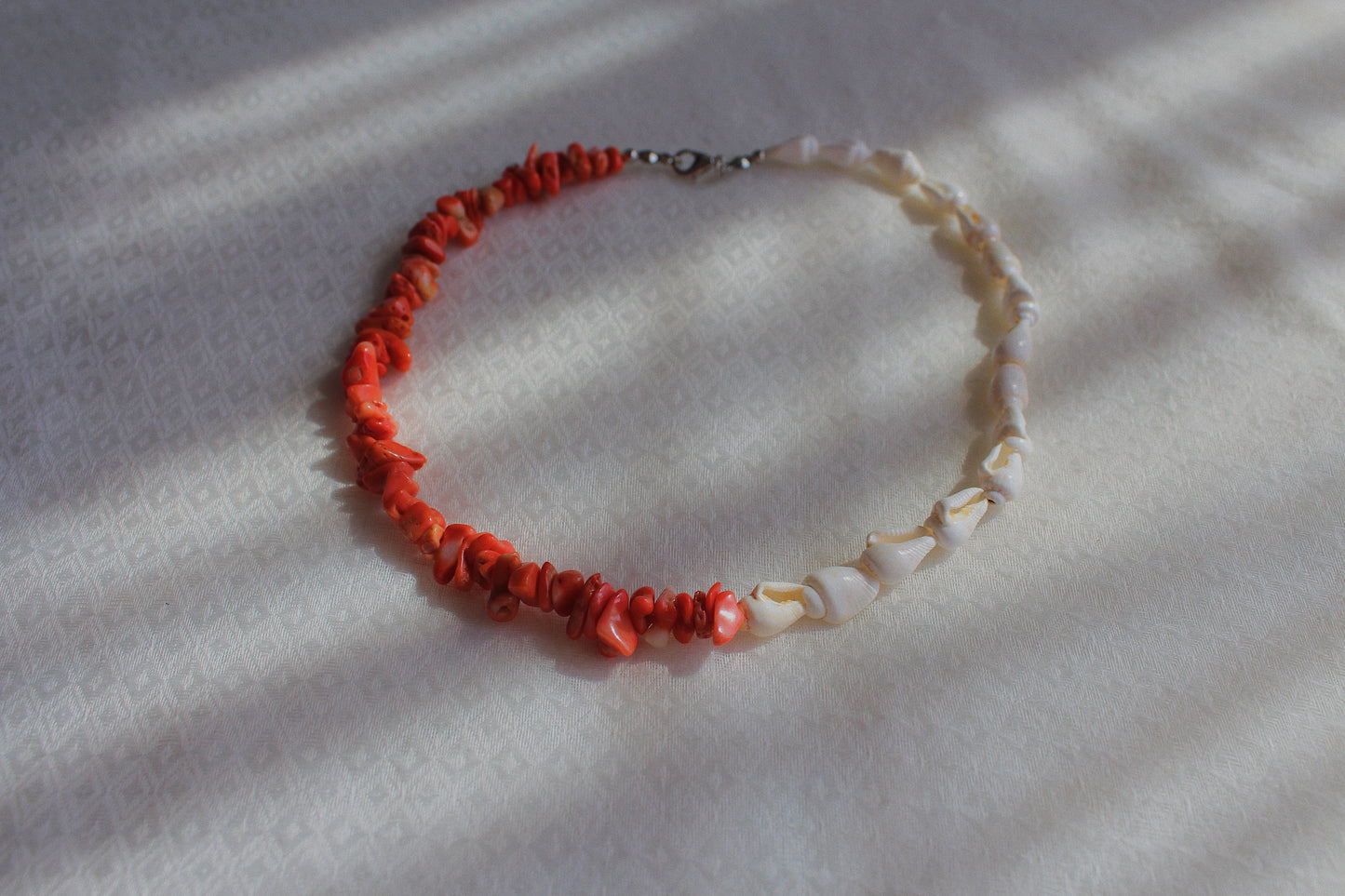 Shell x Coral beads