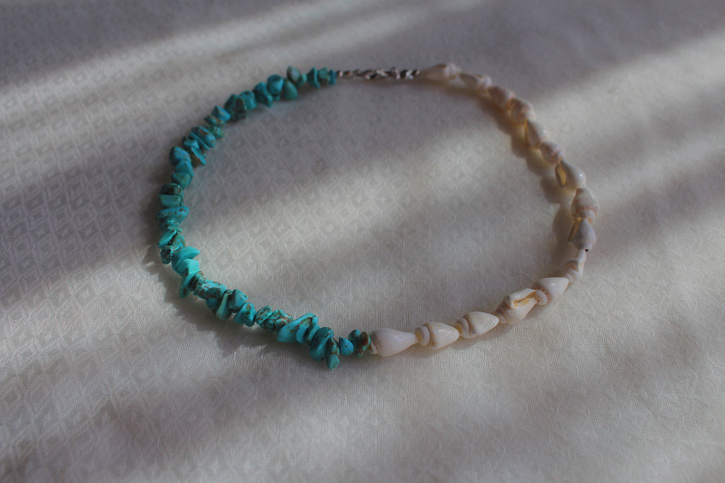 Shell x Stone beads