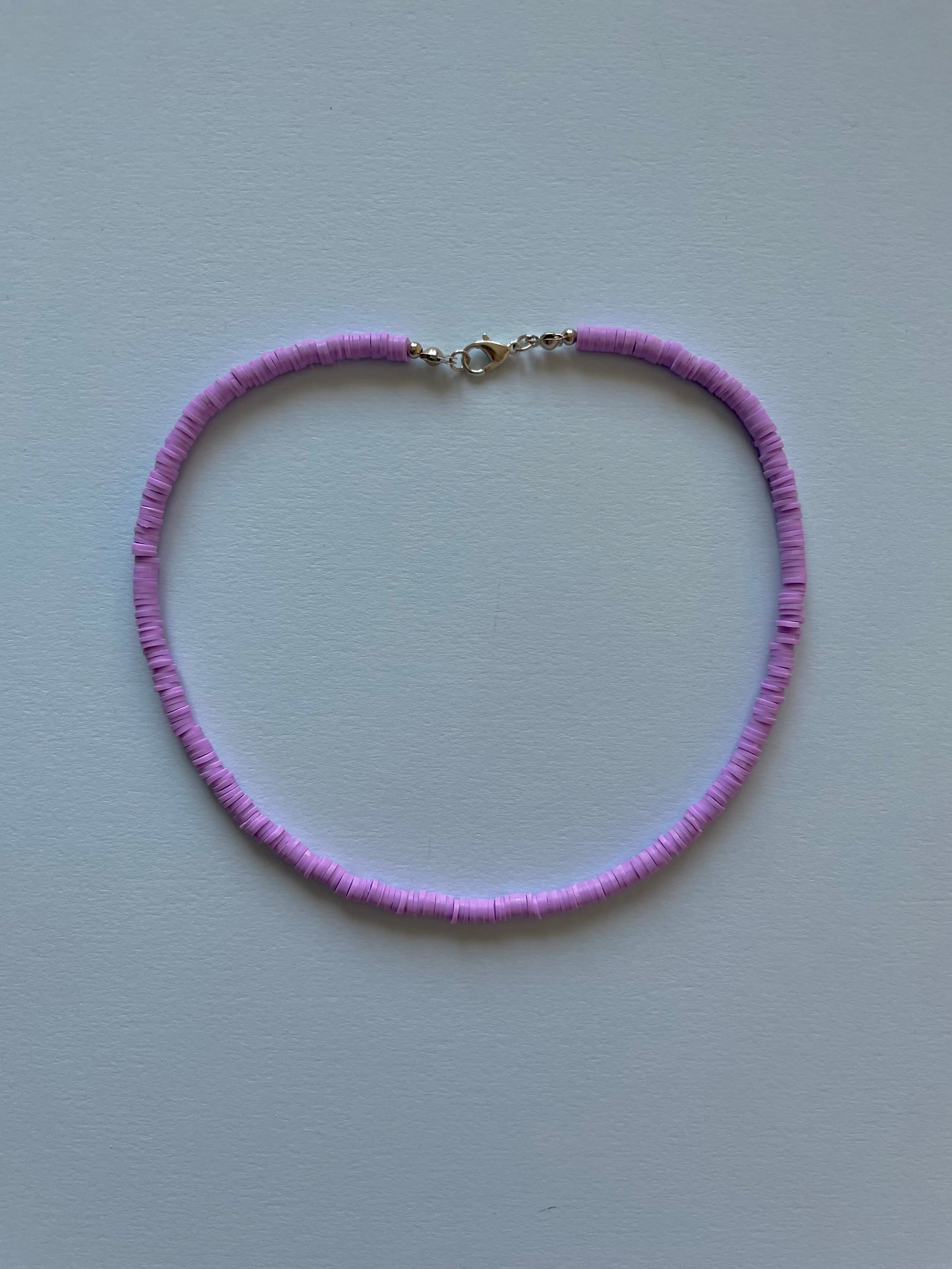 Rubber disc beads