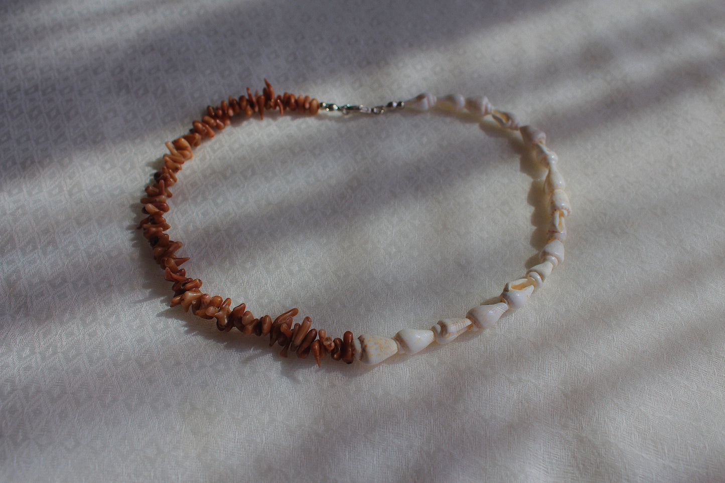 Shell x Coral beads