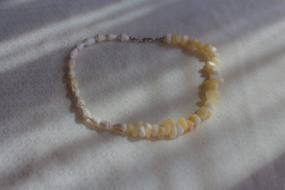 Shell x Stone beads