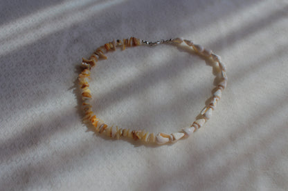 Shell x Stone beads
