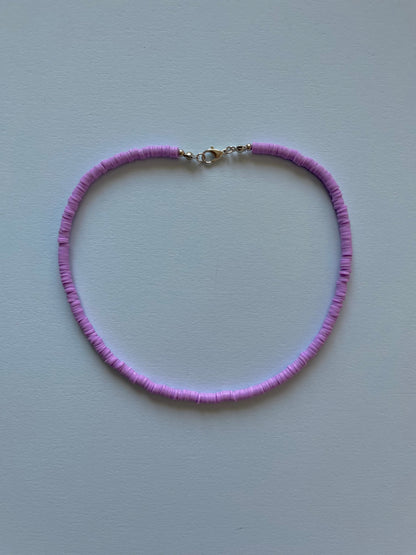 Rubber disc beads
